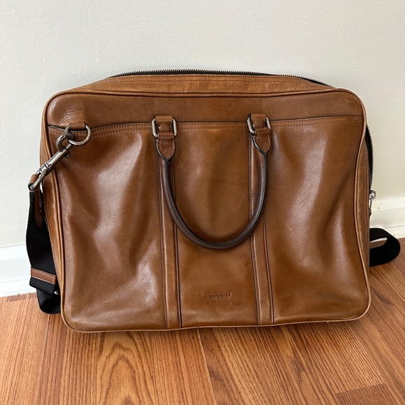 Coach Metropolitan Slim Briefcase - Picture 1 of 5